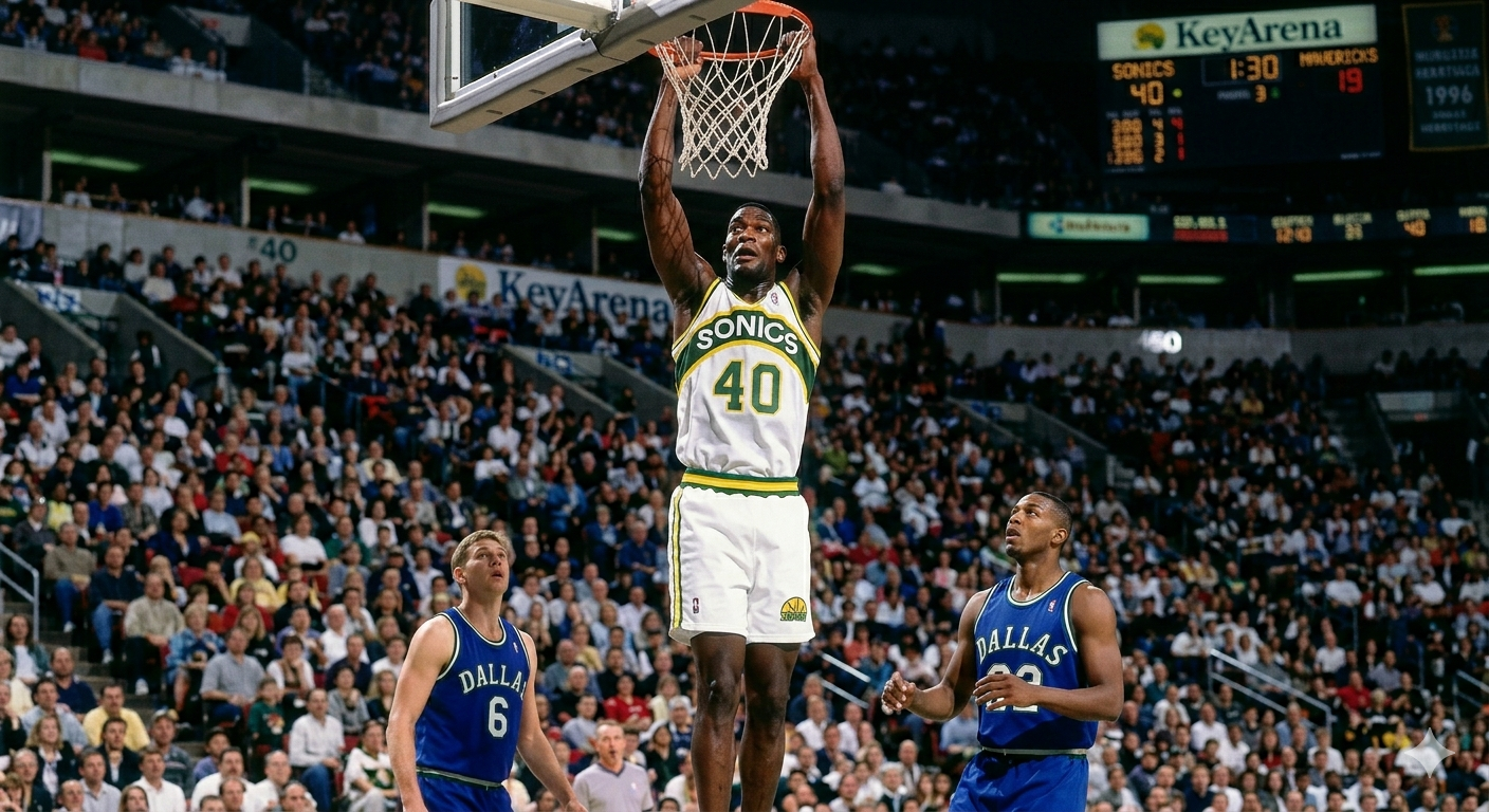 Shawn Kemp’s Best Dunks — The Most Iconic Moments of the Reign Man